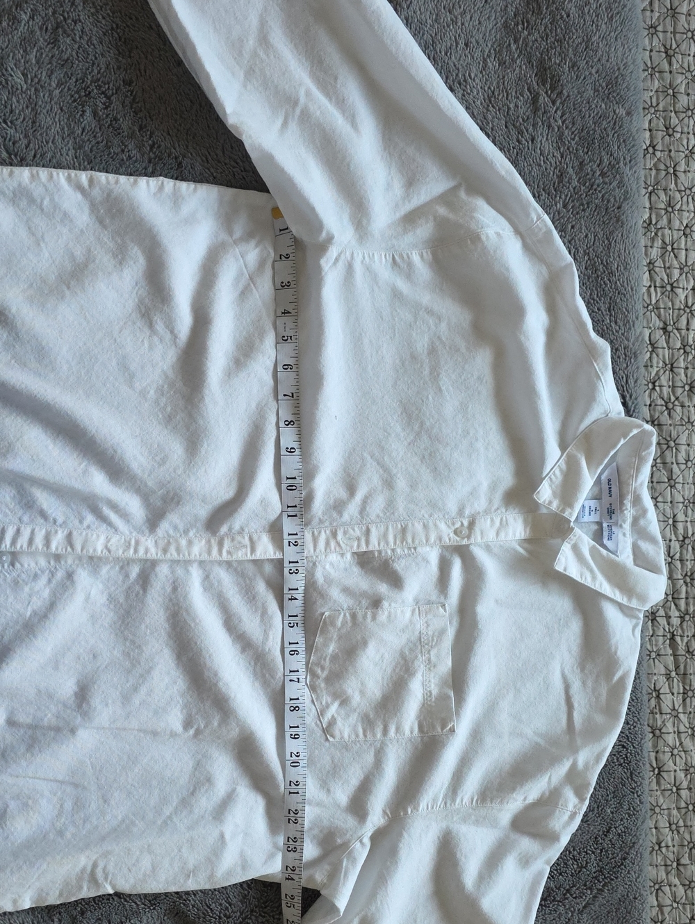Old Navy White Lightweight Shirt